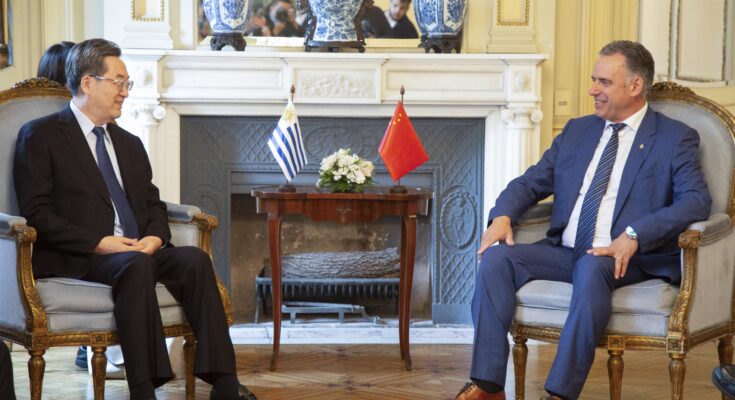 Presidente Orsi se reunió con el vice primer ministro de la República Popular China