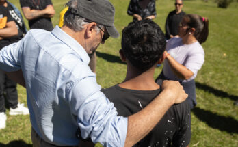 Orsi con jóvenes de la Colonia Berro: “Estamos a tiempo de darles una oportunidad”
