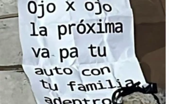 Dispararon contra sede del INR y dejaron una amenaza: “La próxima va pa tu auto con tu familia adentro”