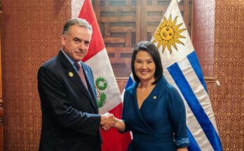 Presidentes Yamandú Orsi y Keiko Fujimori mantuvieron reunión bilateral en Perú