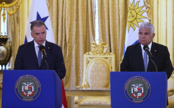 Presidente Orsi expresó a su par de Panamá la solidaridad de Uruguay ante el terremoto que afectó a ese país