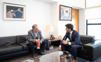Presidente Orsi inició ronda de reuniones con referentes políticos para abordar política exterior