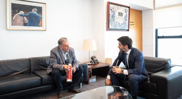 Presidente Orsi inició ronda de reuniones con referentes políticos para abordar política exterior