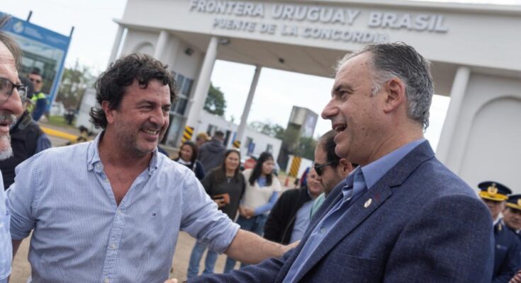 Mejora de conectividad y seguridad vial: Orsi participó en presentación de obras de rehabilitación del Puente Internacional de la Concordia